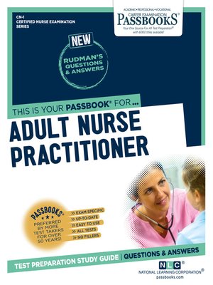 cover image of ADULT NURSE PRACTITIONER